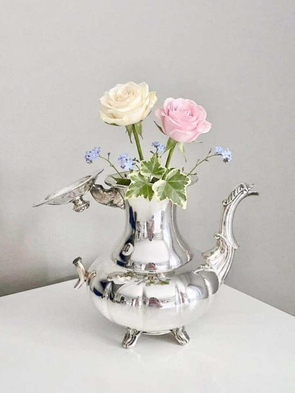 Vintage Silverplate Teapot